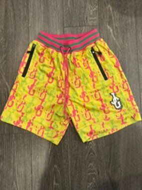 John Geiger JG Limited Style Release Mesh Basketball Shorts